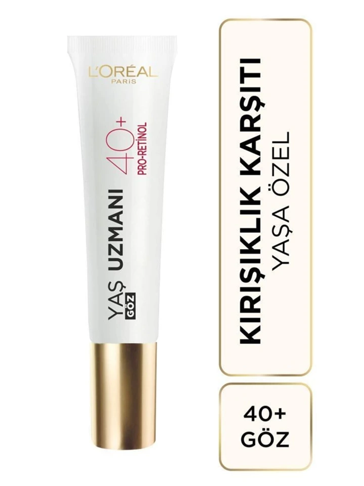 L'oréal Paris Yaş Uzmanı 40 Kırışıklık Karşıtı Sıkılaştırıcı Göz Kremi