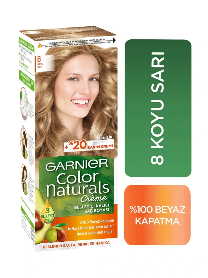 Garnıer Color Naturel 8 BL Cl Saç Boyası