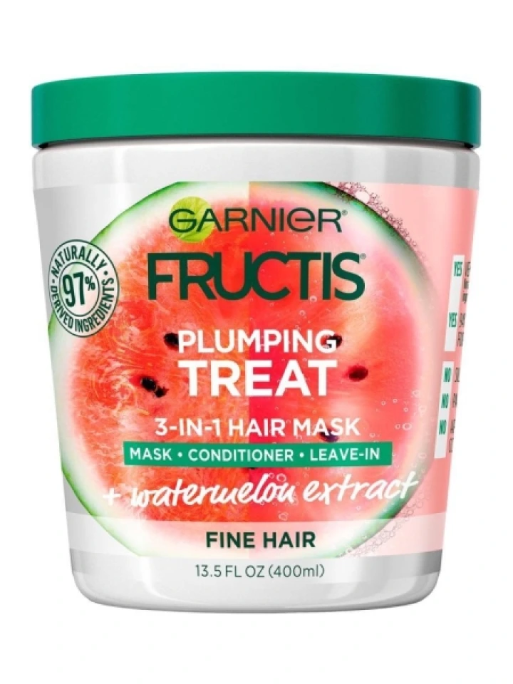 Garnier Fructis Karpuz Özlü İnce Saçlar İçin Saç Maskesi 400ML