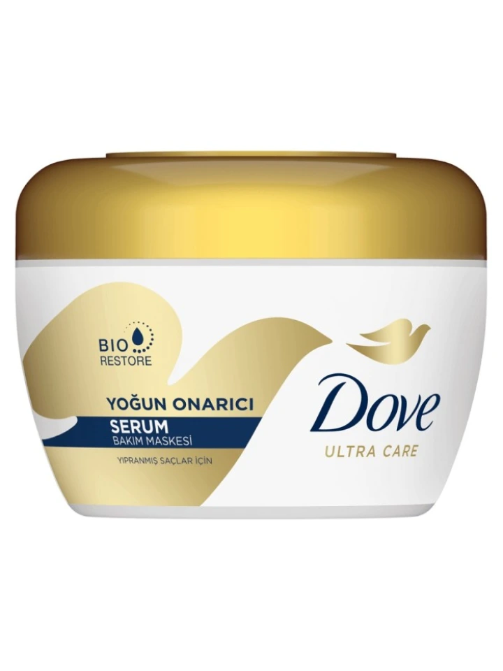 Dove Ultra Care Serum Bakım Maskesi Yoğun Onarıcı Yıpranmış Saçlar 160 Ml