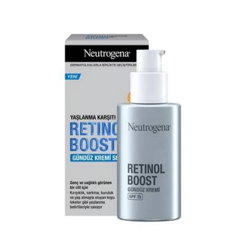 Neutrogena Retinol Boost Yaşlanma Karşıtı Gündüz Kremi SPF 15 50 ML