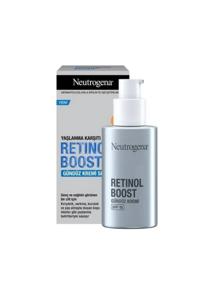 Neutrogena Retinol Boost Yaşlanma Karşıtı Gündüz Kremi SPF 15 50 ML