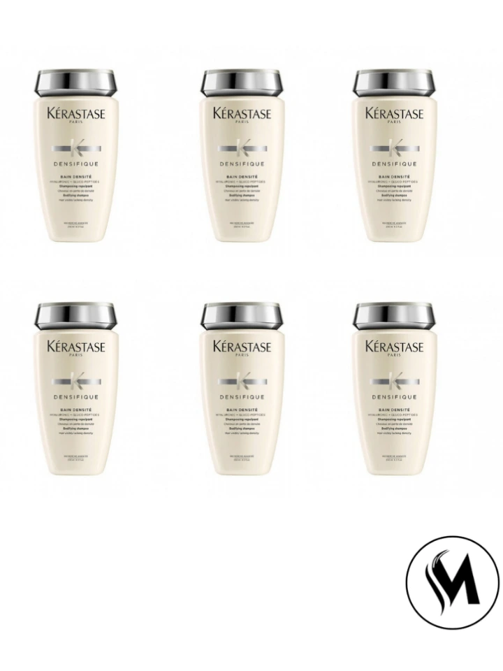 Kerastase Densifique Bain Densite Dökülen Saçlar İçin Yoğunlaştırıcı Şampuan 250ml 6 lı Set