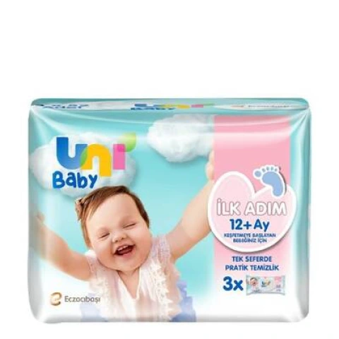 Uni Baby Islak Havlu İlk Adım 12