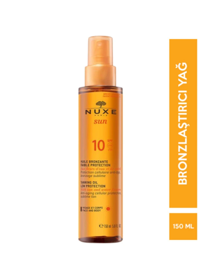 Nuxe Sun Bronzlaştırıcı Yüz Ve Vücut Yağı SPF 30 150 ml  Nuxe Güneş Sonrası Şampuan 200 ml