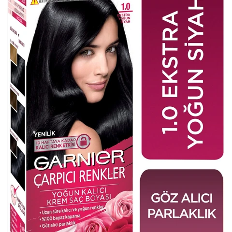 Garnıer Color Sensatıon Tr 1 0 Onyx Black Saç Boyası