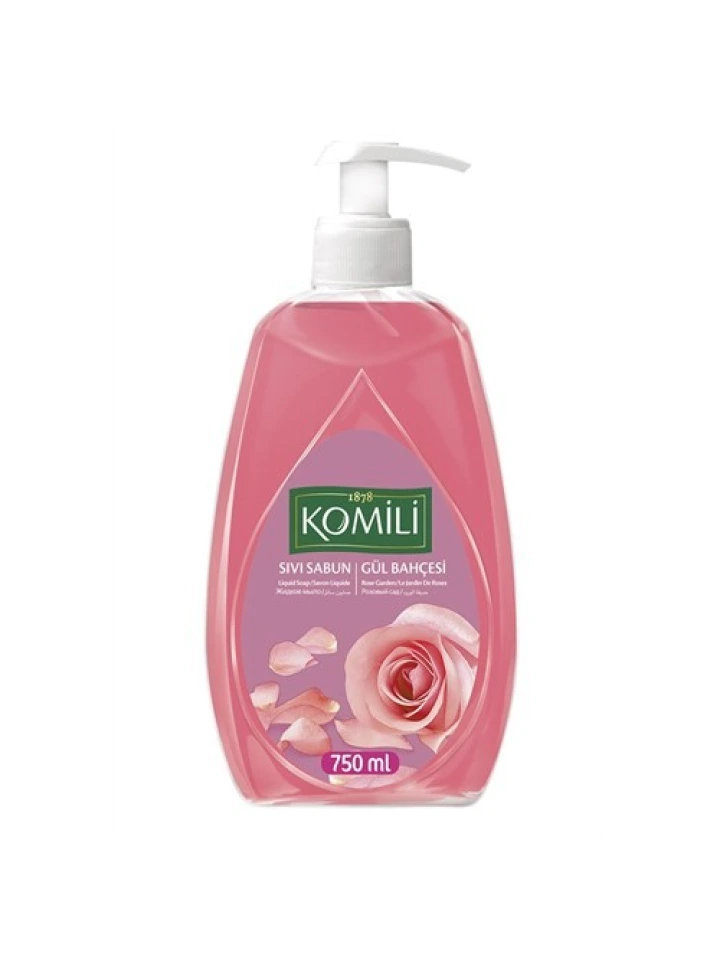 Komili Sıvı Sabun Gül Bahçesi 750ml