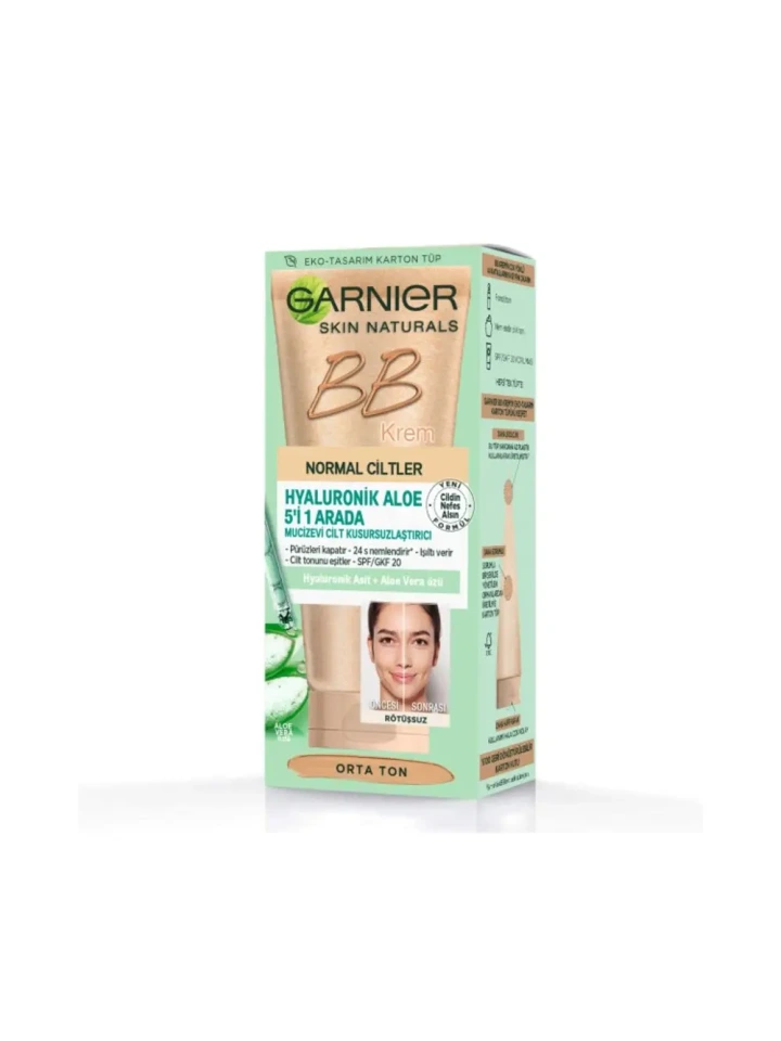 Garnier BB Krem Mucizevi Cilt Kusursuzlaştırıcı Orta Ton 50 Ml