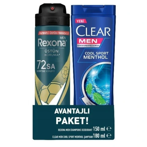 Rexona Deodorant Champıons Üstün Koruma Men 150ml Özel Paket