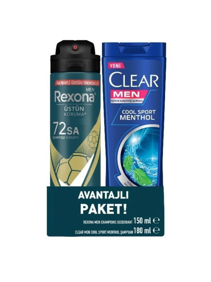 Rexona Deodorant Champıons Üstün Koruma Men 150ml Özel Paket