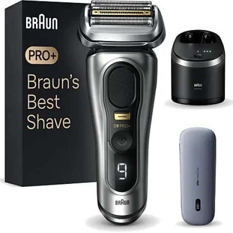 BRAUN 9577CC Series 9 Pro Islak Kuru Tıraş Makinesi Gümüş