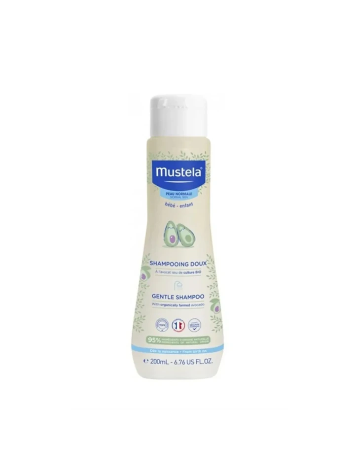 Mustela Gentle Shampoo 200 ML Bebek ve Çocuk Şampuanı