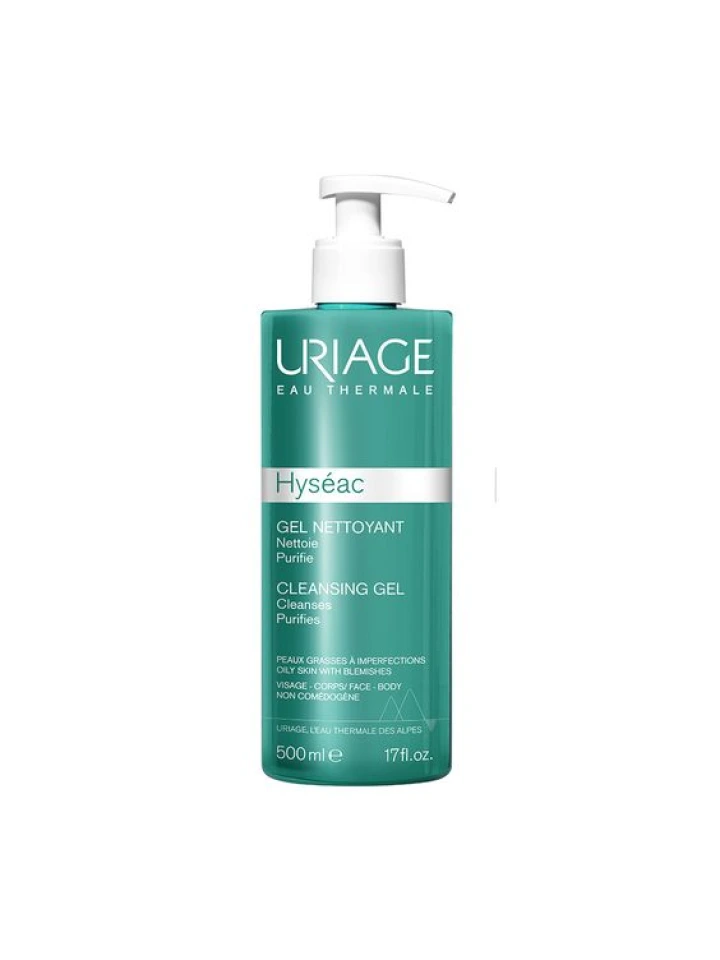 Uriage Hyseac Nettoyant Cleansing Gel 500 ML Temizleme Jeli
