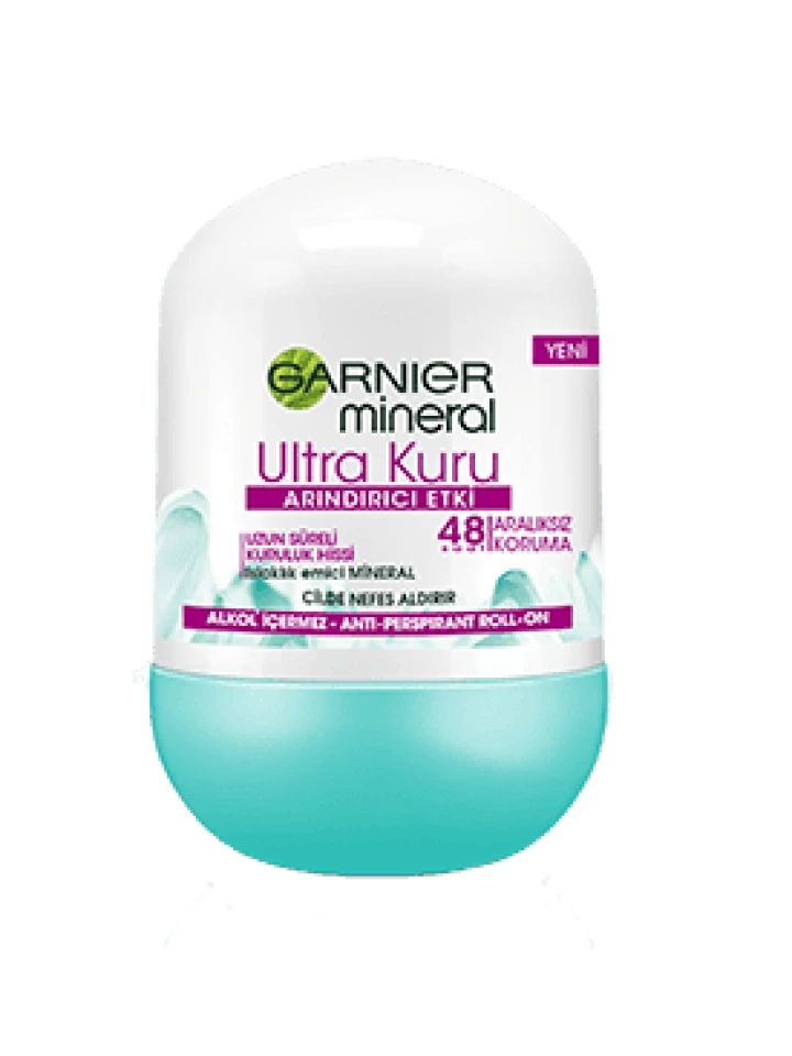 Garnier Mineral Ultra Kuru Kadın Roll-On 50 Ml
