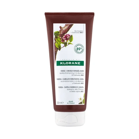 Klorane Kinin ve Organik Aşk Çiçeği Özlü Güçlendirici Saç Kremi 200 ml