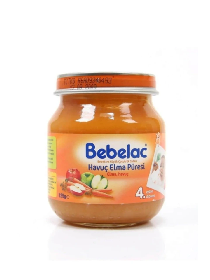 Bebelac Havuç Elma Püresi 125 gr