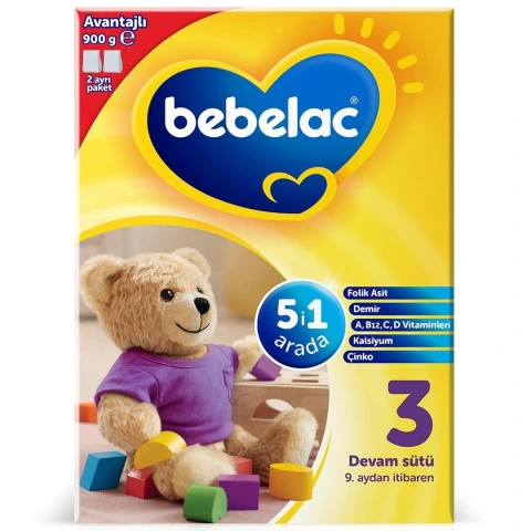 Bebelac 3 Devam Sütü 800 Gr