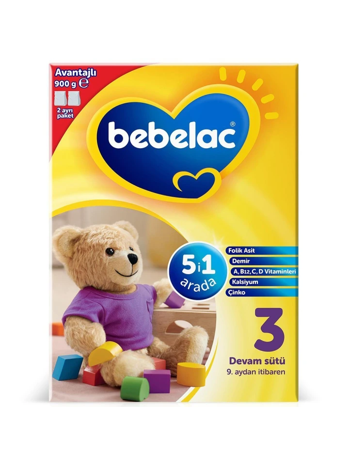 Bebelac 3 Devam Sütü 800 Gr