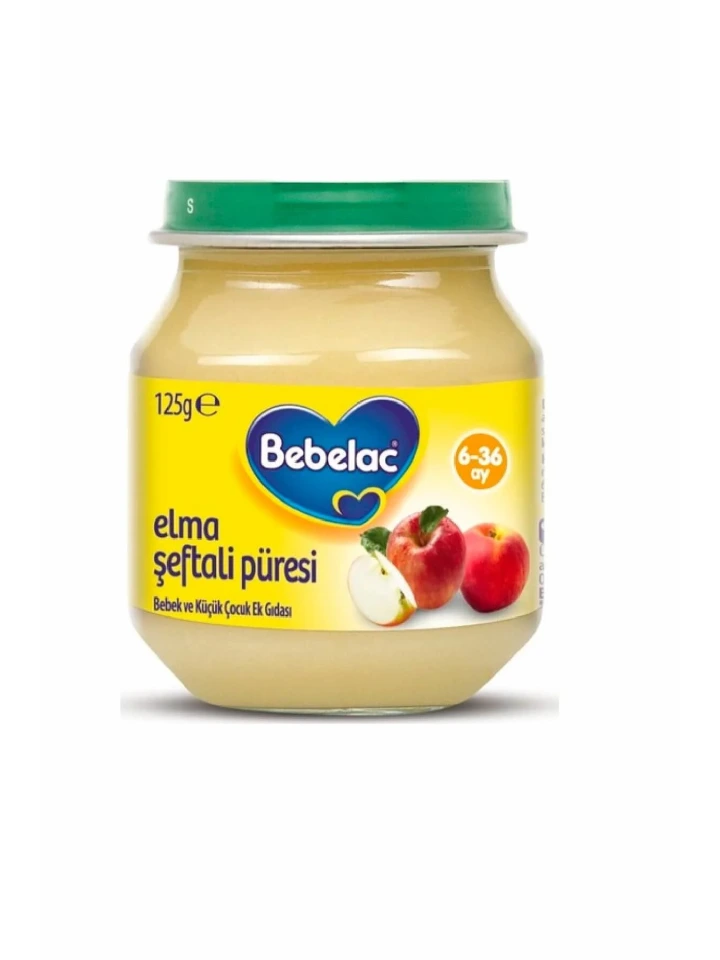 Bebelac Elma Şeftali Püresi 125 gr