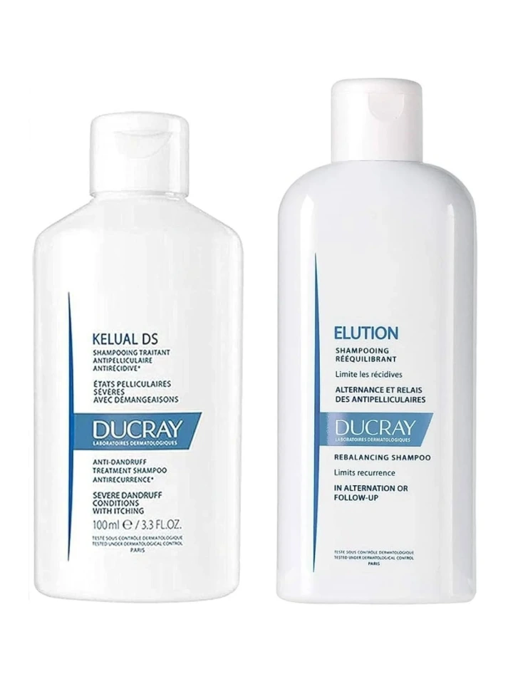Ducray Kelual Ds Şampuan 100 ML Elution Şampuan 200 ML
