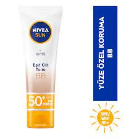 Nivea Sun BB Güneş Koruyucu Yüz Kremi Spf 50 50 ml