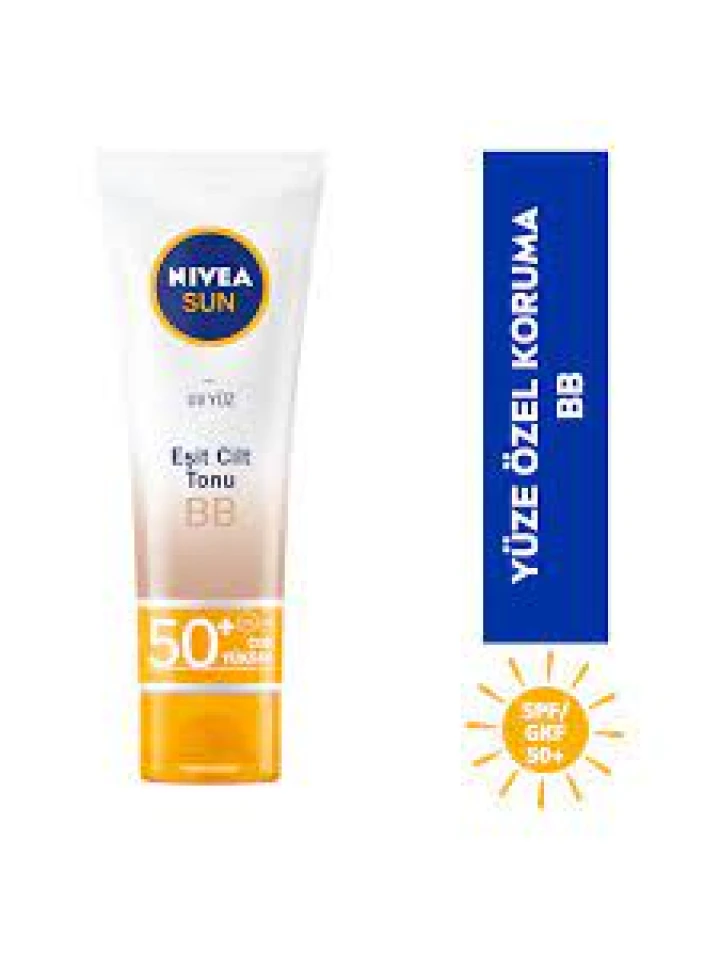Nivea Sun BB Güneş Koruyucu Yüz Kremi Spf 50 50 ml