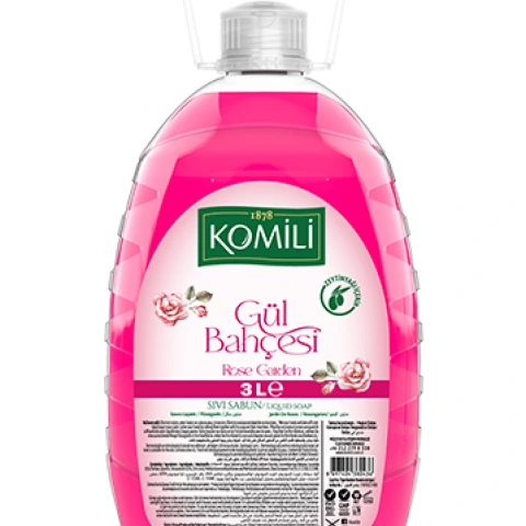 Komili Sıvı Sabun Gül Bahçesi  3l