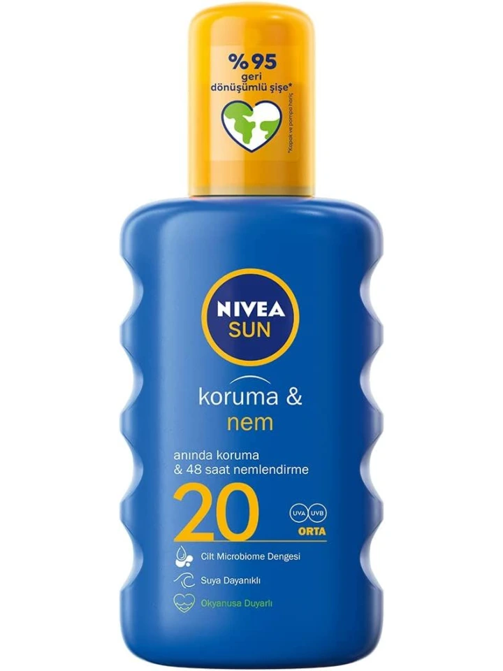 Nivea Koruma ve Nem Sprey Spf 50 200 Ml