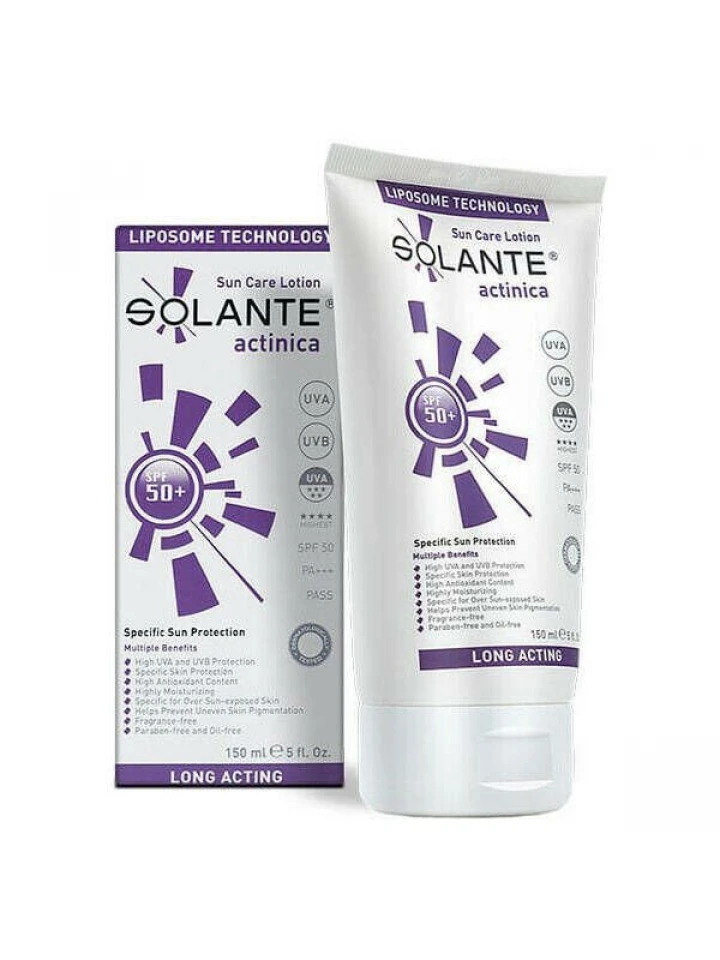 Solante Actinica Spf 50 150 ML Güneş Kremi