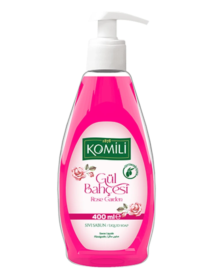  Komilli  Sıvı Sabun Gül Bahçesi Şişe  400 Ml