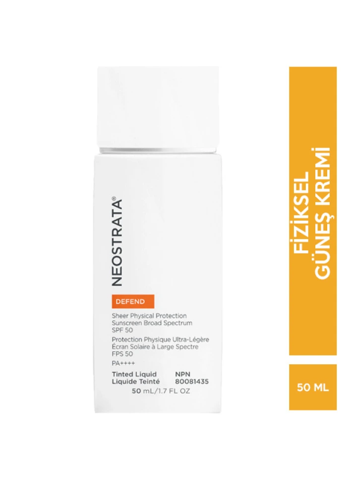 Neostrata Defend Fiziksel Güneş Koruyucu Spf 50 Pa 50ml