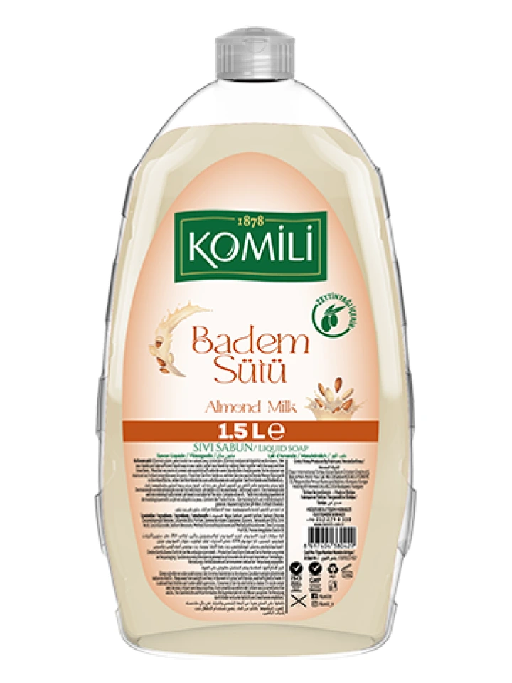 Komili Sıvı Sabun Badem  1.5l
