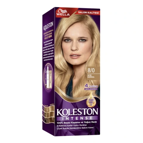 Koleston Intense Saç Boyası 8 0 Açık Kumral