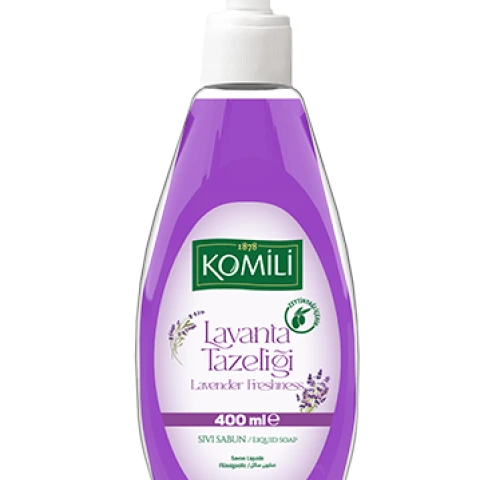  Komilli  Sıvı Sabun Lavanta Şişe 400 Ml