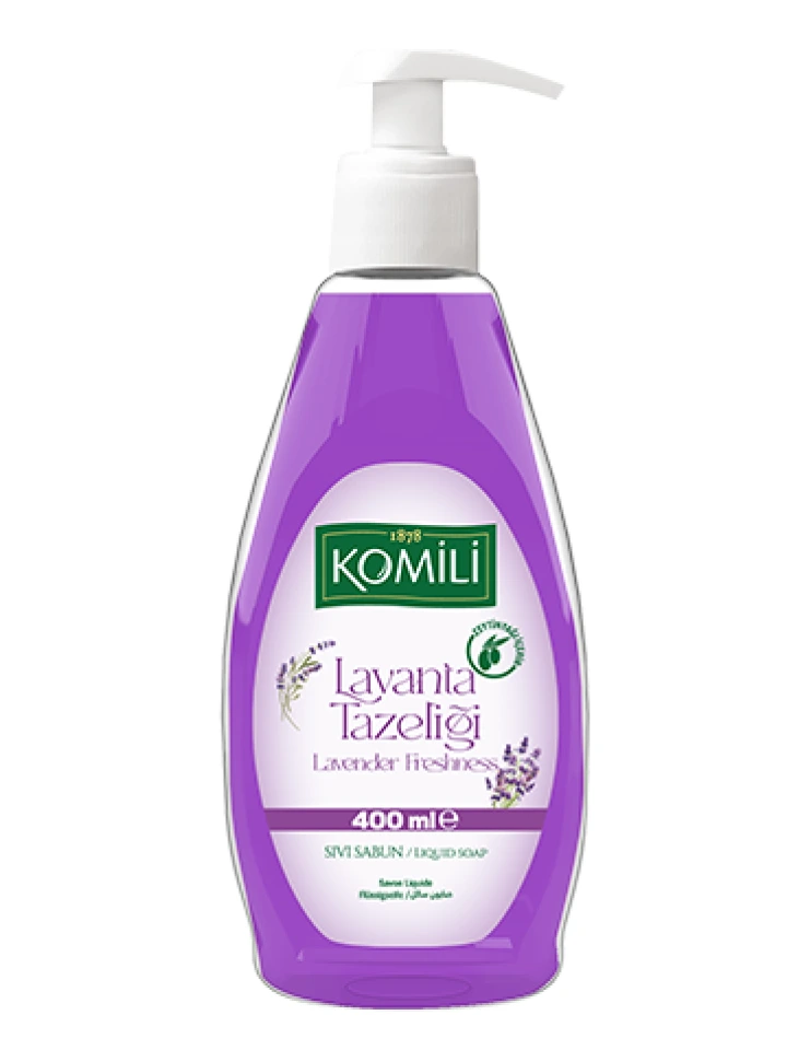  Komilli  Sıvı Sabun Lavanta Şişe 400 Ml