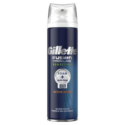 Gillette Fusion Proglide Tıraş Köpüğü Active 250 Ml