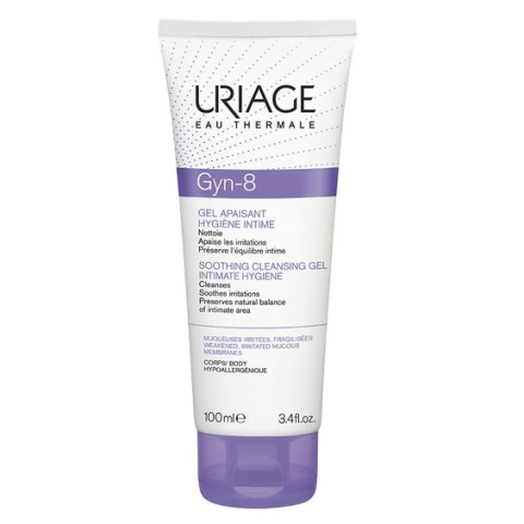 Uriage GYN 8 Soothing Intimate Hygiene Cleansing Gel 100 ML Temizleme Jeli