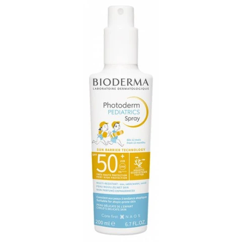 Bioderma Photoderm Pediatrics Sprey SPF 50 200 ML Çocuk Güneş Spreyi