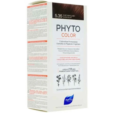 Phyto Phytocolor Bitkisel Saç Boyası 5 35 Açık Kestane Dore Akalu