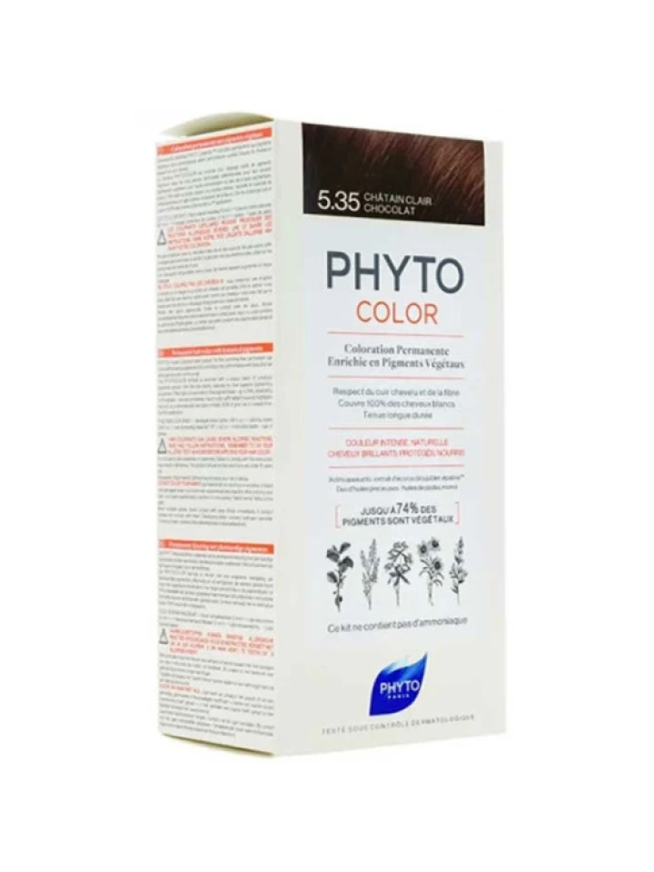 Phyto Phytocolor Bitkisel Saç Boyası 5 35 Açık Kestane Dore Akalu