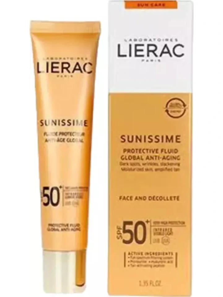 Lierac Sunissime Energizing Protective Fluid SPF 50 40 ML Anti Age Güneş Kremi
