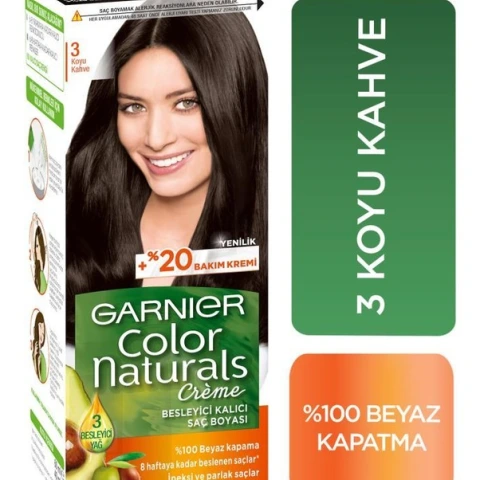 Garnıer Color Naturel Çarpıcı Renkler 3 0 Kahve