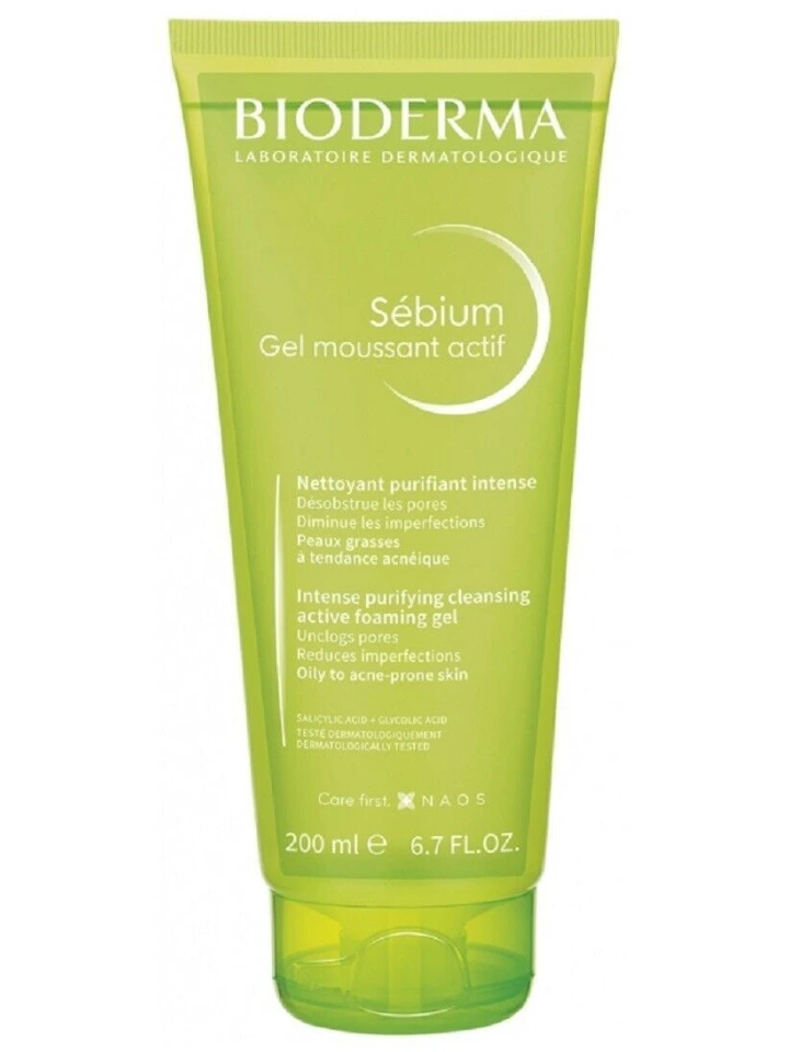 Bioderma Sebium Foaming Gel Active 200 ml