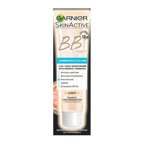 Garnier BB Krem Mucizevi Cilt Kusursuzlaştırıcı Açık Ton Yağlı ve Karma Ciltler 50 Ml