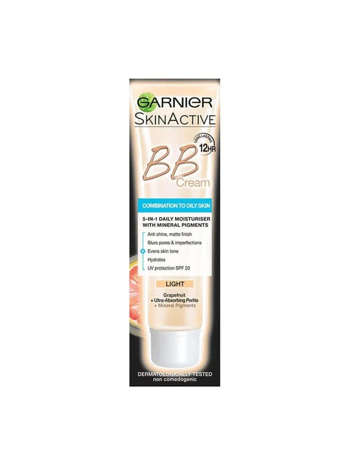 Garnier BB Krem Mucizevi Cilt Kusursuzlaştırıcı Açık Ton Yağlı ve Karma Ciltler 50 Ml