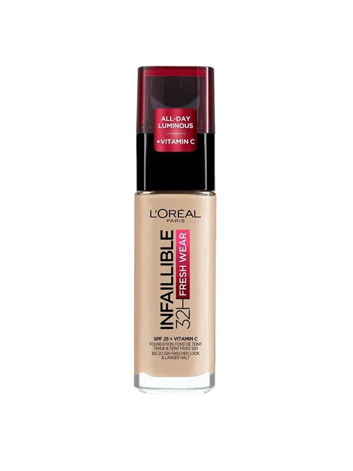 Loreal Paris Infaillible 220 Sand Fresh Wear 30 ml 24H Foundation