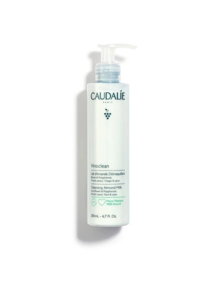 Caudalie Vinoclean Cleansing Almond Milk 200 ml Kuru Ciltler İçin Temizleme Sütü