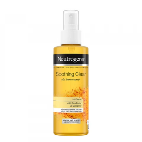Neutrogena Soothing Clear Yüz Bakım Spreyi Zerdeçal 125 Ml