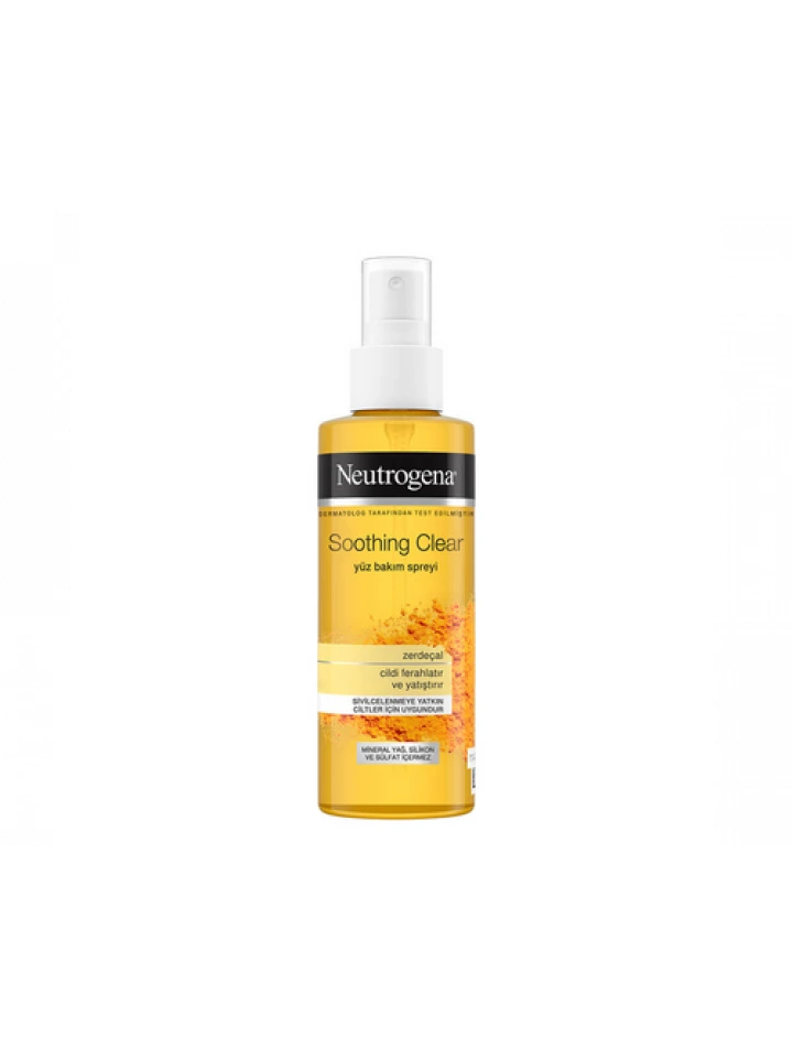 Neutrogena Soothing Clear Yüz Bakım Spreyi Zerdeçal 125 Ml