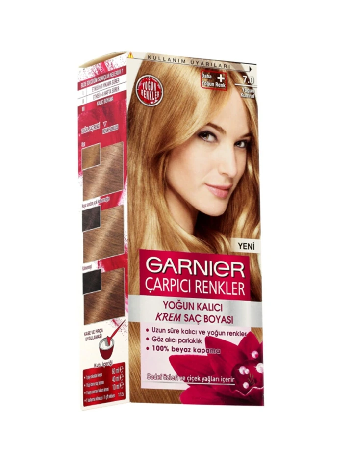 Garnıer Color Natuel Çarpıcı Renkler 7 0 Yoğun Kumral